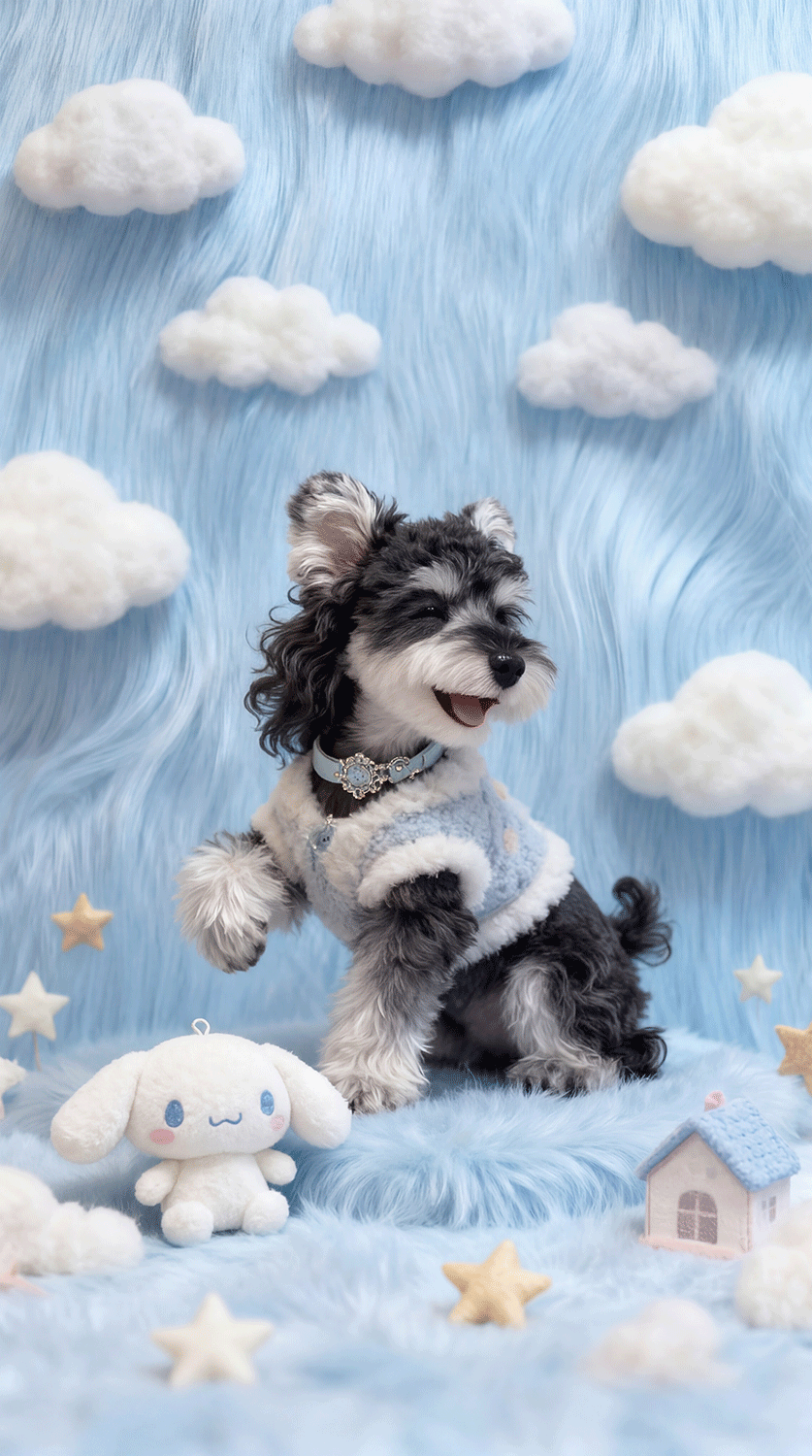 Dreamy Cloud Portrait