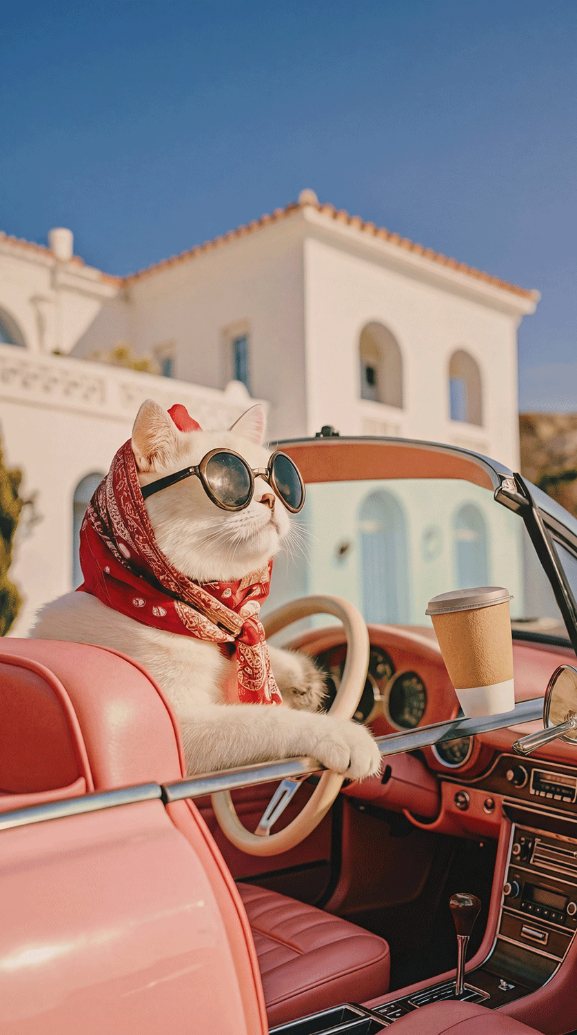 Vintage Convertible Drive