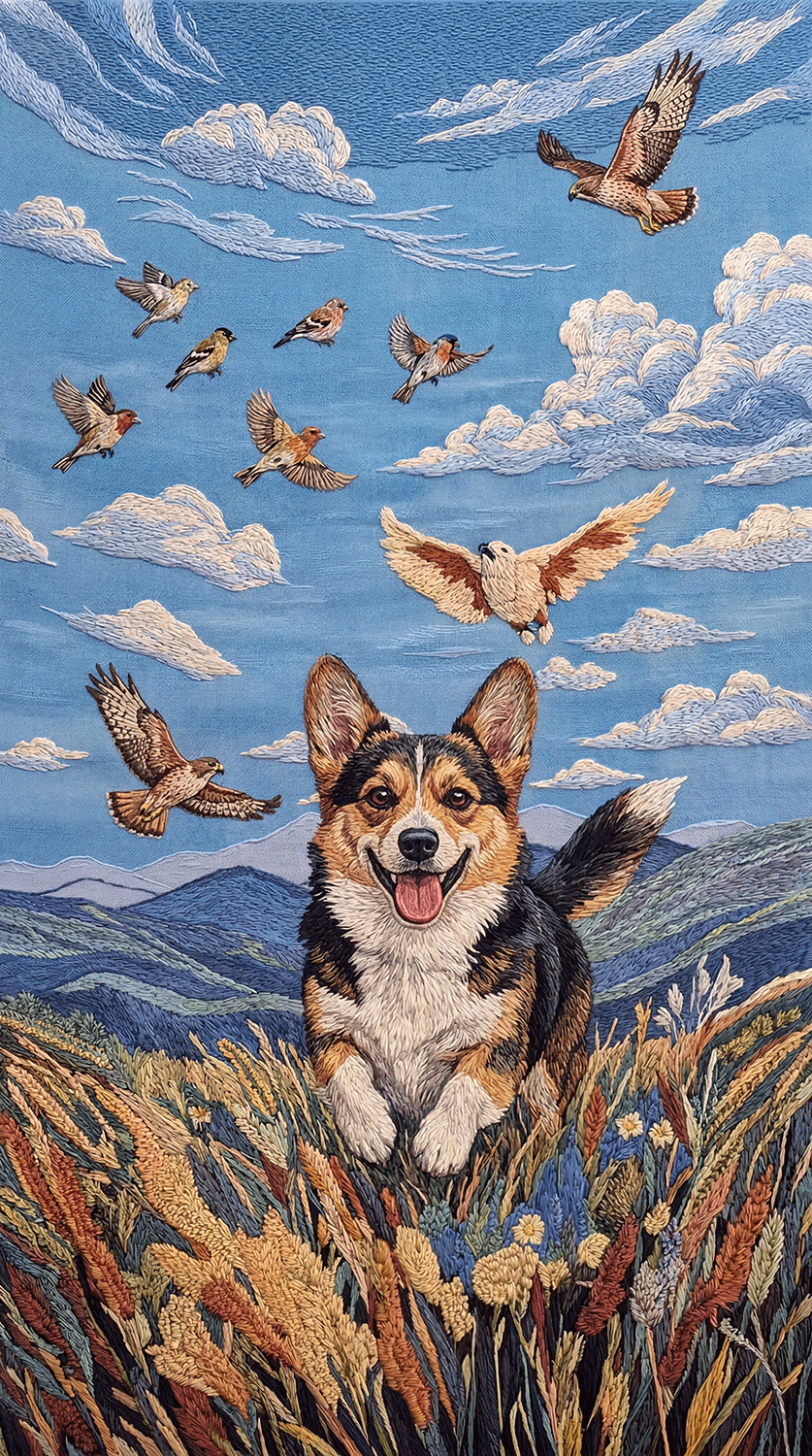 Embroidered Countryside