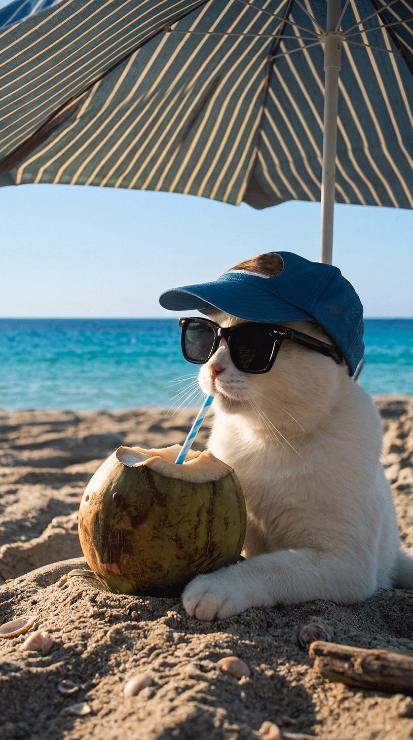 Beach Coconut Break