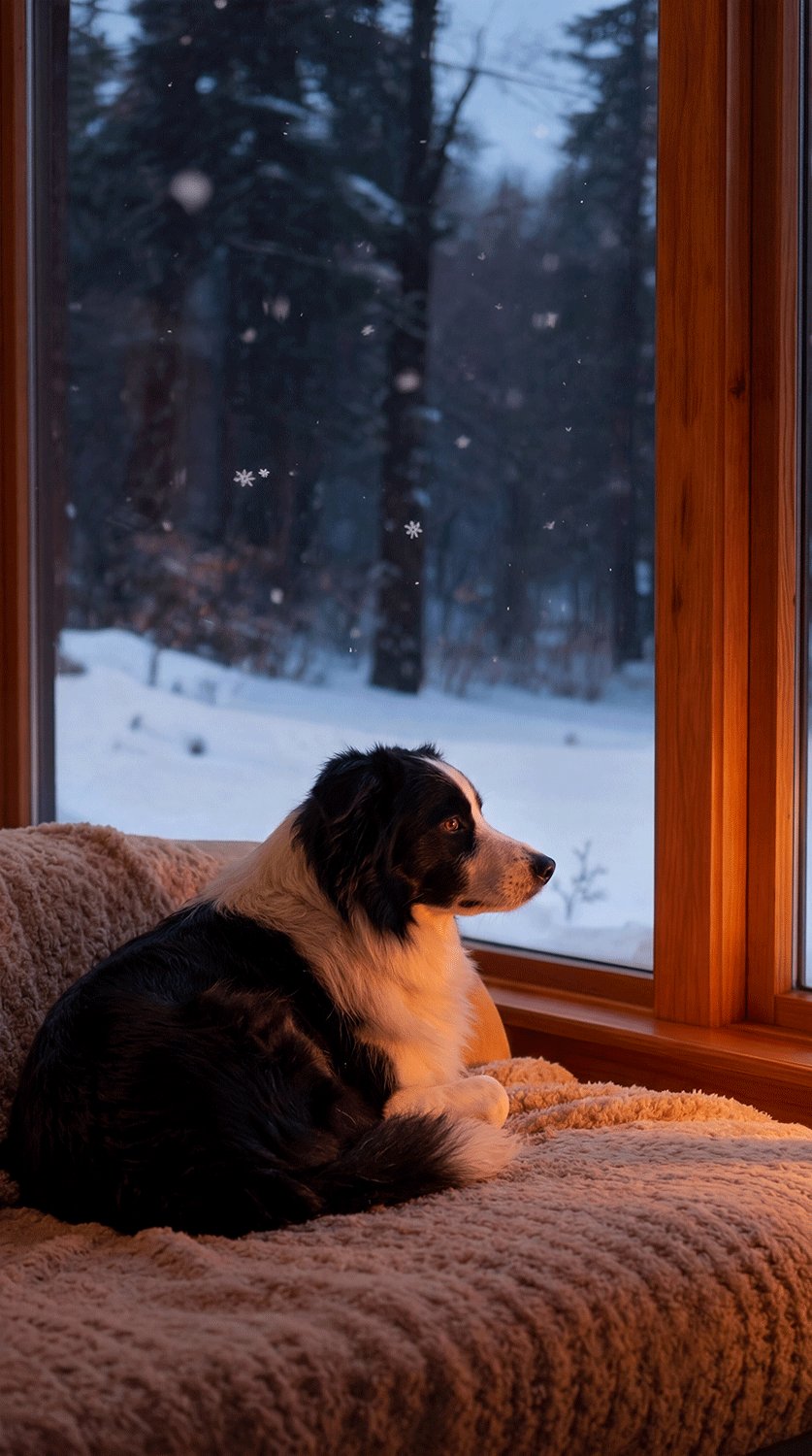 Fireside Snow Watch